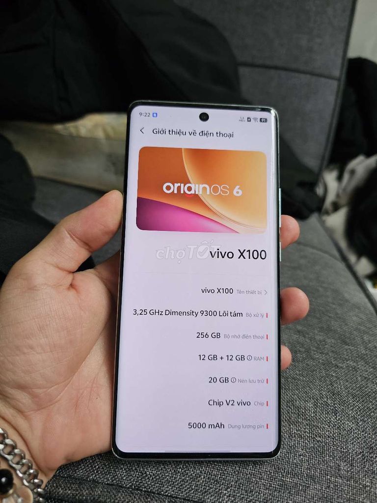 Vivo X100 256GB Xanh 98% Trần + Ốp. Mua bán Điện thoại tại Quận 7 Tp Hồ Chí Minh được đăng bởi Huyền Diệu hình 1