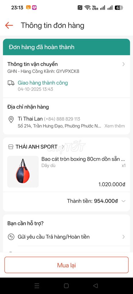 Bao cát đấm bốc Winner Dây dù. Mua bán Đồ thể thao, Dã ngoại tại Thành phố Bà Rịa Bà Rịa - Vũng Tàu được đăng bởi Oc Ocluocchery6886 hình 1