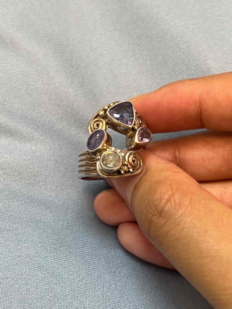 Nhẫn nữ bạc cao cấp. Mua bán Phụ kiện thời trang khác tại Quận 10 Tp Hồ Chí Minh được đăng bởi VY VY SÀI GÒN  hình 1