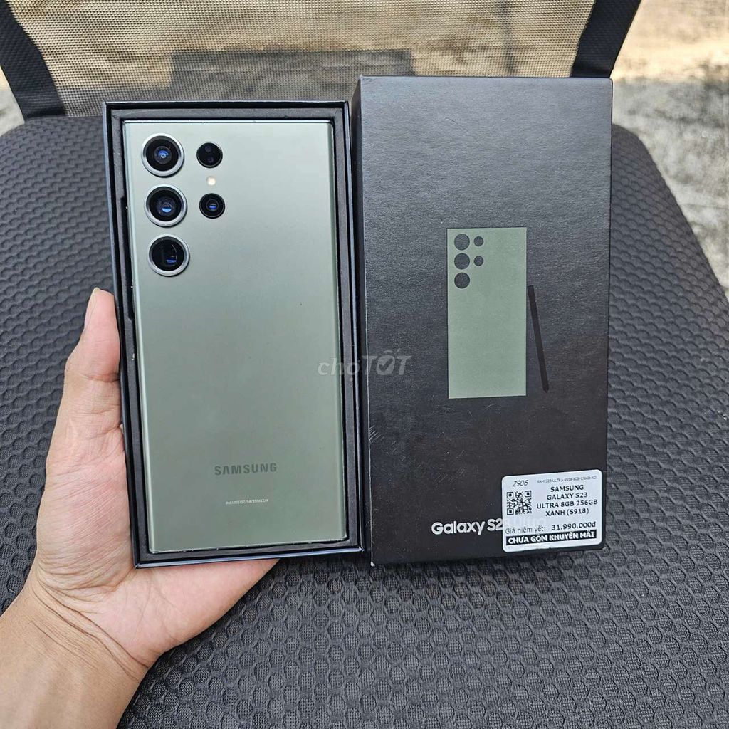 Samsung Galaxy S23 Ultra 256GB Xanh. Mua bán Điện thoại tại Quận 12 Tp Hồ Chí Minh được đăng bởi Hoàng Dũng hình 1