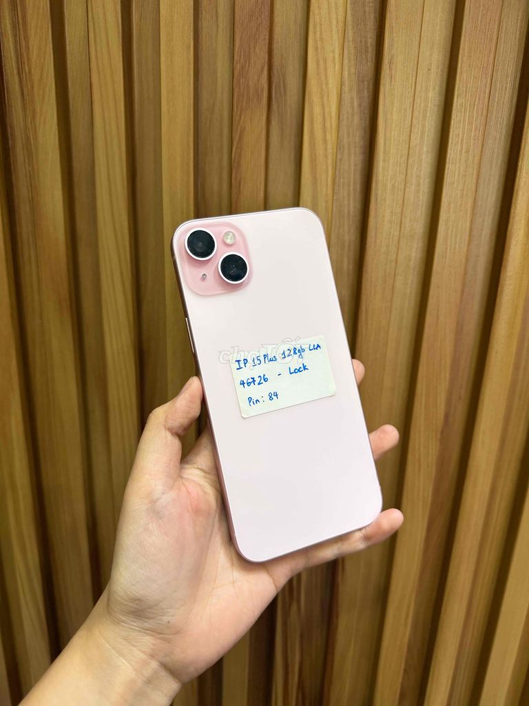 iPhone 15 Plus 128GB Hồng lock. Mua bán Điện thoại tại Quận 10 Tp Hồ Chí Minh được đăng bởi Đăng Sơn Store hình 1