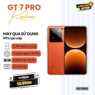 ✔️REALME GT 7 PRO MẠNH/MƯỢT/ĐẸP/ÊM. Mua bán Điện thoại tại Quận Ninh Kiều Cần Thơ được đăng bởi Zelda Phone