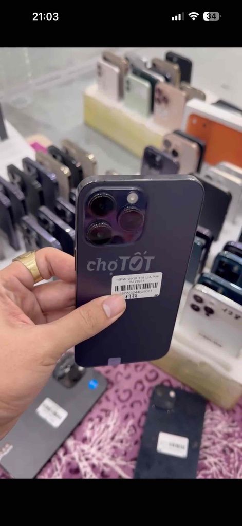 ip 14pm mĩ bị dính icl giá 9đ bao lấy trực tiếp. Mua bán Điện thoại tại Quận Ngũ Hành Sơn Đà Nẵng được đăng bởi Đại Bảo hình 1