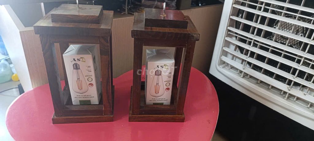 hanh lý 9 bộ đèn gổ  25x 14 x14 cm  mới nguyên.. Mua bán Đèn tại Quận Tân Bình Tp Hồ Chí Minh được đăng bởi Duyen hình 1