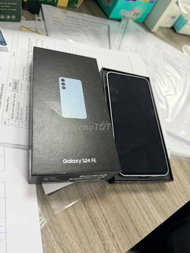 Samsung S24 FE Chính hãng VN 8/128GB Fullbox. Mua bán Điện thoại tại Thành phố Thủ Đức Tp Hồ Chí Minh được đăng bởi Đình Hùng hình 1
