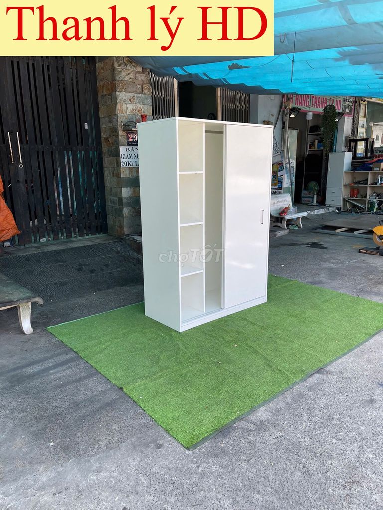 Tủ quần áo gổ_tủ quần áo 1m2_tủ quần áo cửa lùa_2. Mua bán Tủ, kệ gia đình tại Quận 5 Tp Hồ Chí Minh được đăng bởi Nội Thất HD Đóng Mới Theo Yêu Cầu hình 1