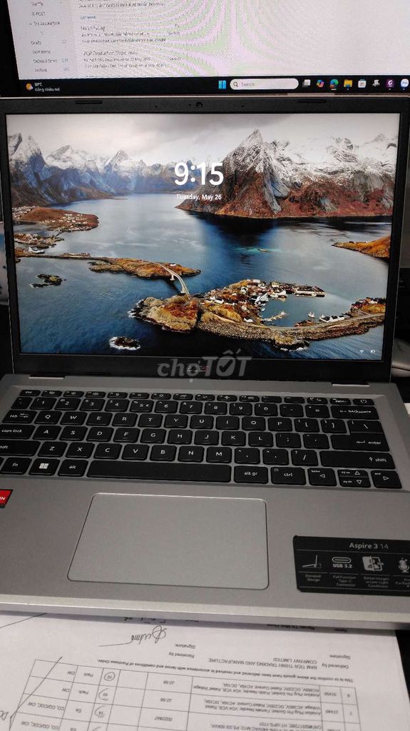 Acer Aspire 3 14 Ryzen 7 16GB/512GB. Mua bán Laptop tại Thành phố Thủ Dầu Một Bình Dương được đăng bởi Sơn Pit hình 1