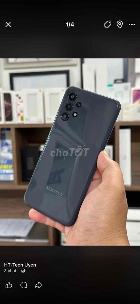 Samsung A13 6GB/128GB Đen. Mua bán Điện thoại tại Thành phố Biên Hòa Đồng Nai được đăng bởi Uyên Phạm hình 1