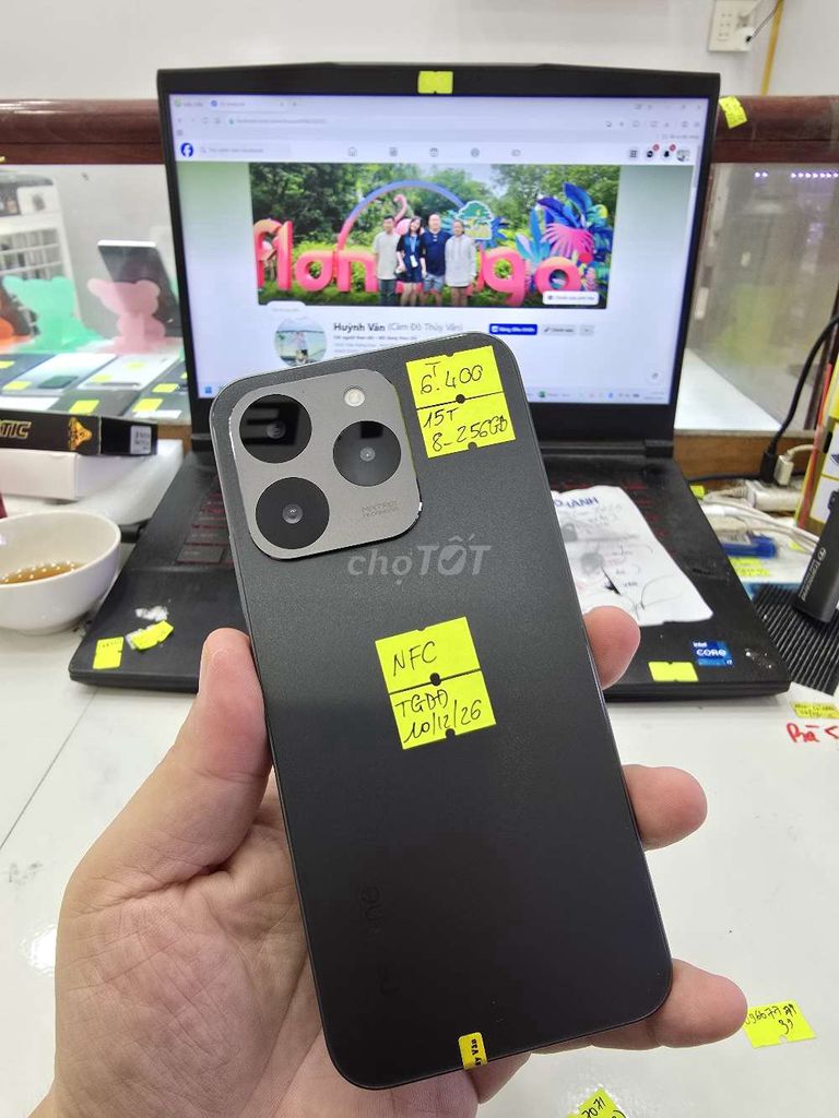 Realme 15T 8GB/256GB Đen Đã sử dụng. Mua bán Điện thoại tại Thành phố Long Xuyên An Giang được đăng bởi Facebook Cầm Đồ Thúy Vân hình 1