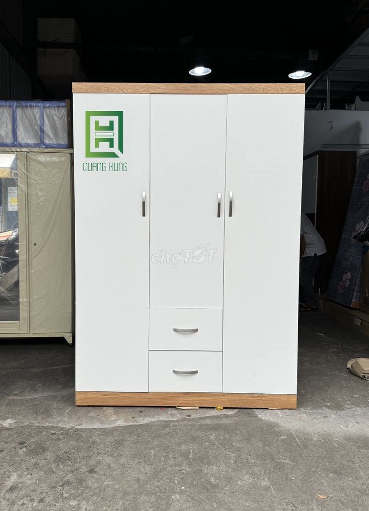 Tủ quần áo Quang Hùng Gỗ MDF= TỦ GỖ MDF== TỦ MDF. Mua bán Tủ, kệ gia đình tại Quận Tân Phú Tp Hồ Chí Minh được đăng bởi Nội Thất Quang Hùng TD hình 1