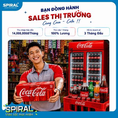 TUYỂN DỤNG NHÂN VIÊN PHÁT TRIỂN THỊ TRƯỜNG KÊNH GT