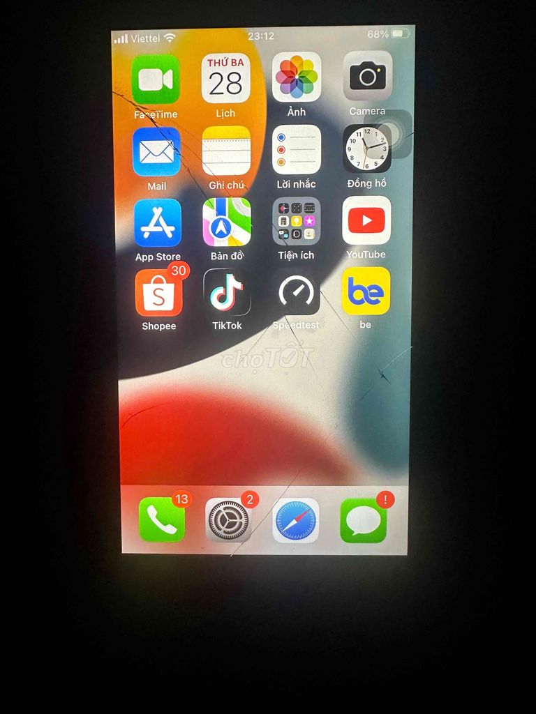 iPhone 6s 16GB Nứt kính, hỏng vân tay. Mua bán Điện thoại tại Thành phố Thủ Đức Tp Hồ Chí Minh được đăng bởi Bin hình 1