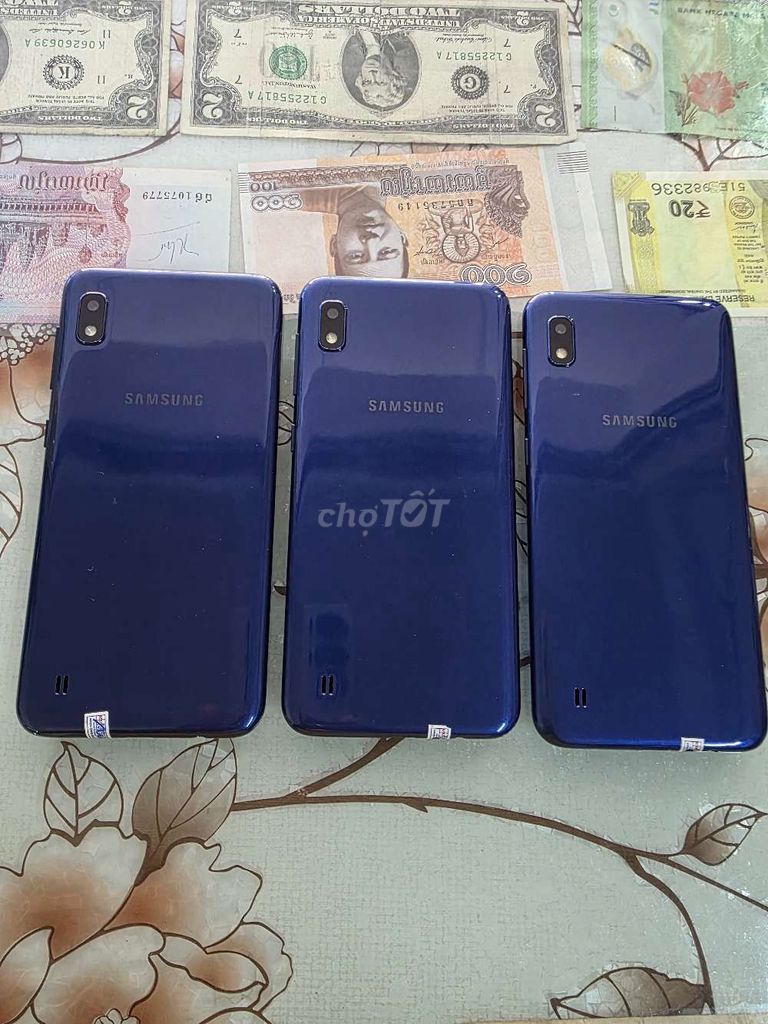 Samsung A10 32GB Xanh. Mua bán Điện thoại tại Thành phố Sóc Trăng Sóc Trăng được đăng bởi điện thoại giá sỉ 501lê Hồng Phong  hình 1