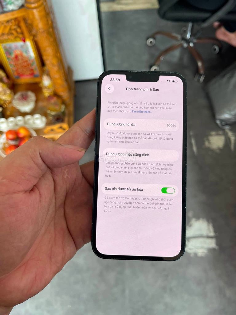 Apple iPhone 13 Đen. Mua bán Điện thoại tại Thành phố Thủ Đức Tp Hồ Chí Minh được đăng bởi Hội Đồ Điện Tử hình 1
