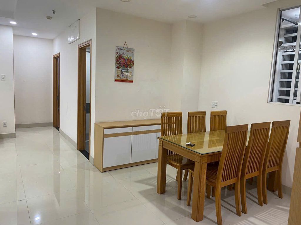 Полностью меблированная квартира в аренду в Him Lam Big Market DT: 83 м2, 2 спальни, 2 туалета
