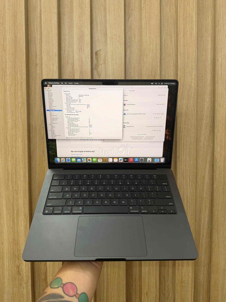 Apple Macbook Pro M4 14 inch 24GB/512GB. Mua bán Laptop tại Quận Đống Đa Hà Nội được đăng bởi  HT Mobie Trả góp nợ xáu bao duyệt hình 1