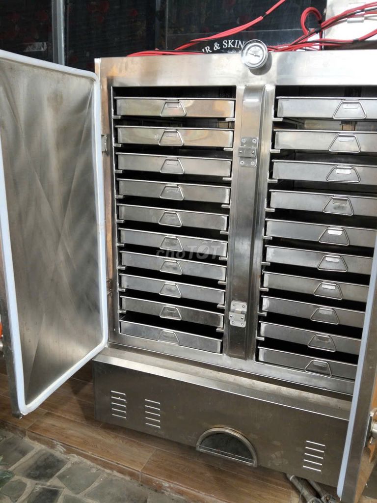 Tủ nấu cơm công nghiệp 20 khay. Mua bán Đồ chuyên dụng, Giống nuôi trồng tại Thành phố Thủ Đức Tp Hồ Chí Minh được đăng bởi Hoàng thị phượng hình 1