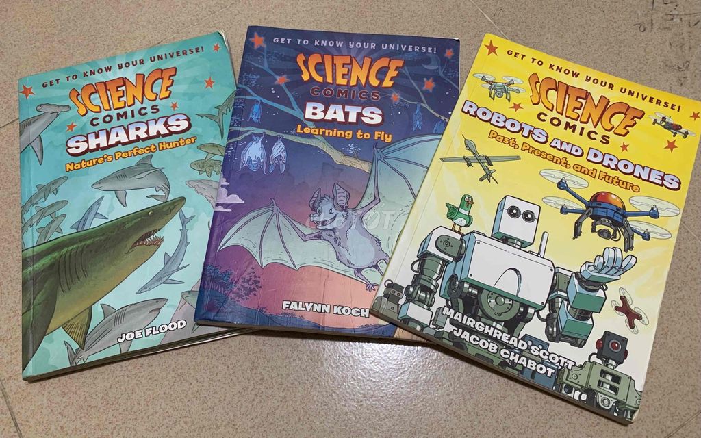 Truyện tranh Science Comics Joe Flood. Mua bán Sách tại Quận 6 Tp Hồ Chí Minh được đăng bởi Tâm hình 1