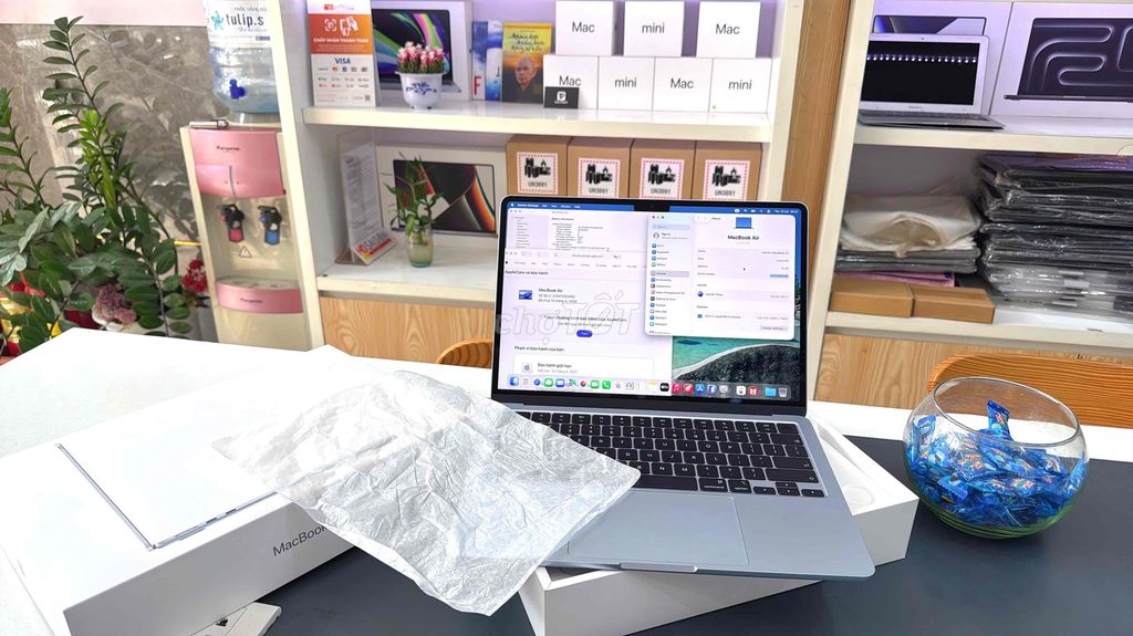 Macbook Air M5/16GB/512GB Openbox-Active 2 ngày. Mua bán Laptop tại Quận Thanh Khê Đà Nẵng được đăng bởi Tín Phát Apple hình 1