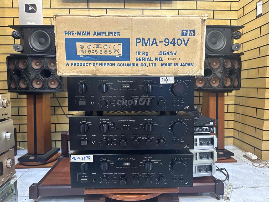 Ampli Denon 940V hàng bãi Nhật