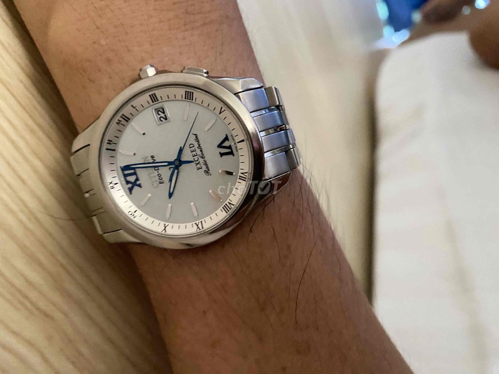 Đồng hồ Citizen Exceed Eco-Drive Nam Bạc. Mua bán Đồng hồ tại Thị xã Tân Châu An Giang được đăng bởi Khang hình 1