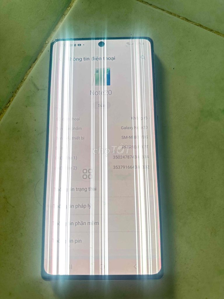 Samsung Galaxy Note 20. Mua bán Điện thoại tại Thành phố Thủ Đức Tp Hồ Chí Minh được đăng bởi Phát Đạt hình 1