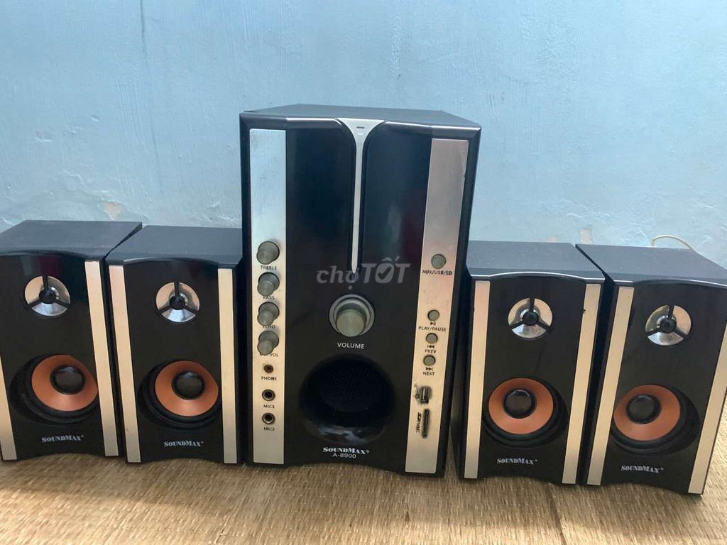 Loa vi tính Soundmax A-8900 Đen. Mua bán Tivi, Âm thanh tại Quận 4 Tp Hồ Chí Minh được đăng bởi lala hình 1