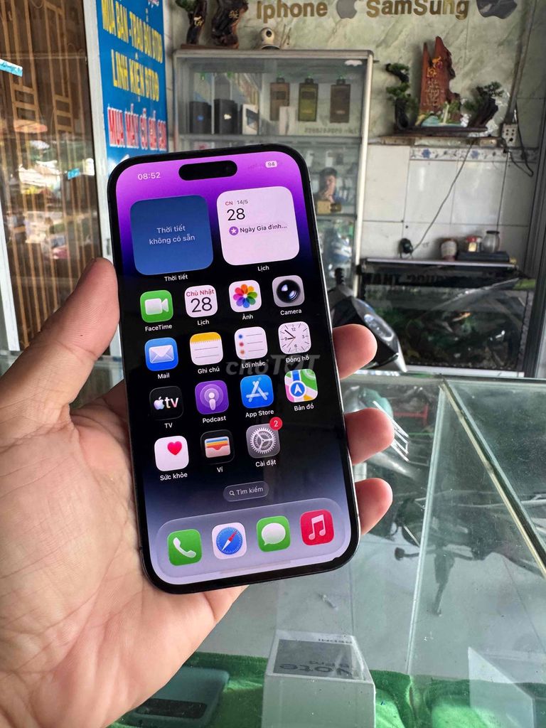 iPhone 14 Pro lock 128 màn thay zin chấm iu. Mua bán Điện thoại tại Huyện Củ Chi Tp Hồ Chí Minh được đăng bởi nguyễn quốc Thắng hình 1