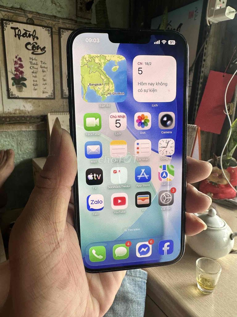 Apple iPhone 13 Pro Max 256GB Xám. Mua bán Điện thoại tại Thành phố Thuận An Bình Dương được đăng bởi  Phan Trung hình 1