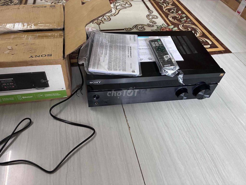 Amplifier Sony STR-DH190 Đen Mới 99%. Mua bán Tivi, Âm thanh tại Quận 8 Tp Hồ Chí Minh được đăng bởi Anh khoa hình 1