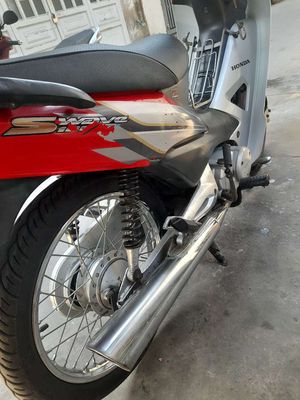 Honda Wave S  thái 100 2007 Đỏ Bạc