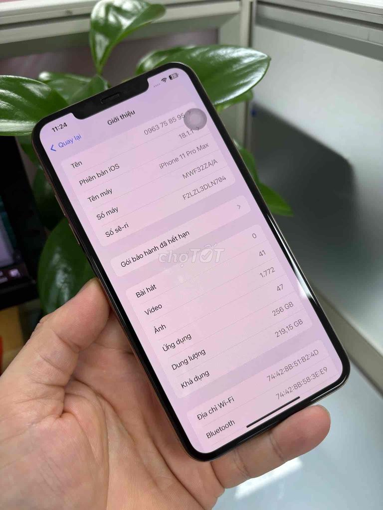 Apple iPhone 11 Pro Max 256GB Vàng đồng. Mua bán Điện thoại tại Thành phố Bến Tre Bến Tre được đăng bởi Bin Võ hình 1