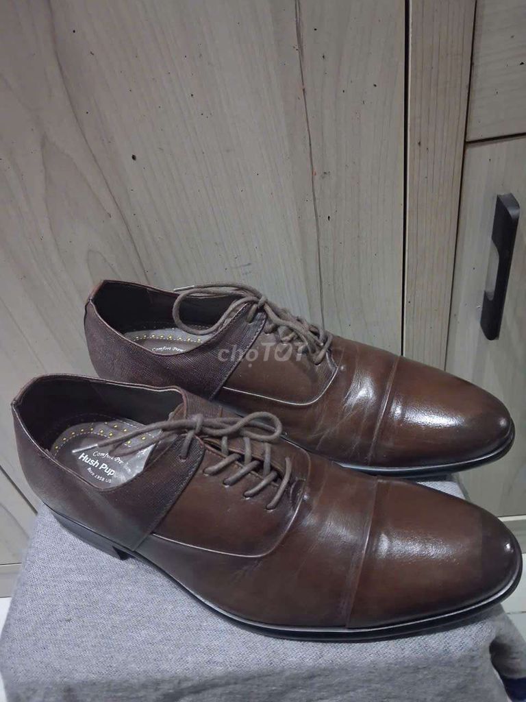 Giày tây Hush Puppies Da Nâu Nam 41-41.5. Mua bán Giày dép tại Quận 7 Tp Hồ Chí Minh được đăng bởi Viet Khoa hình 1
