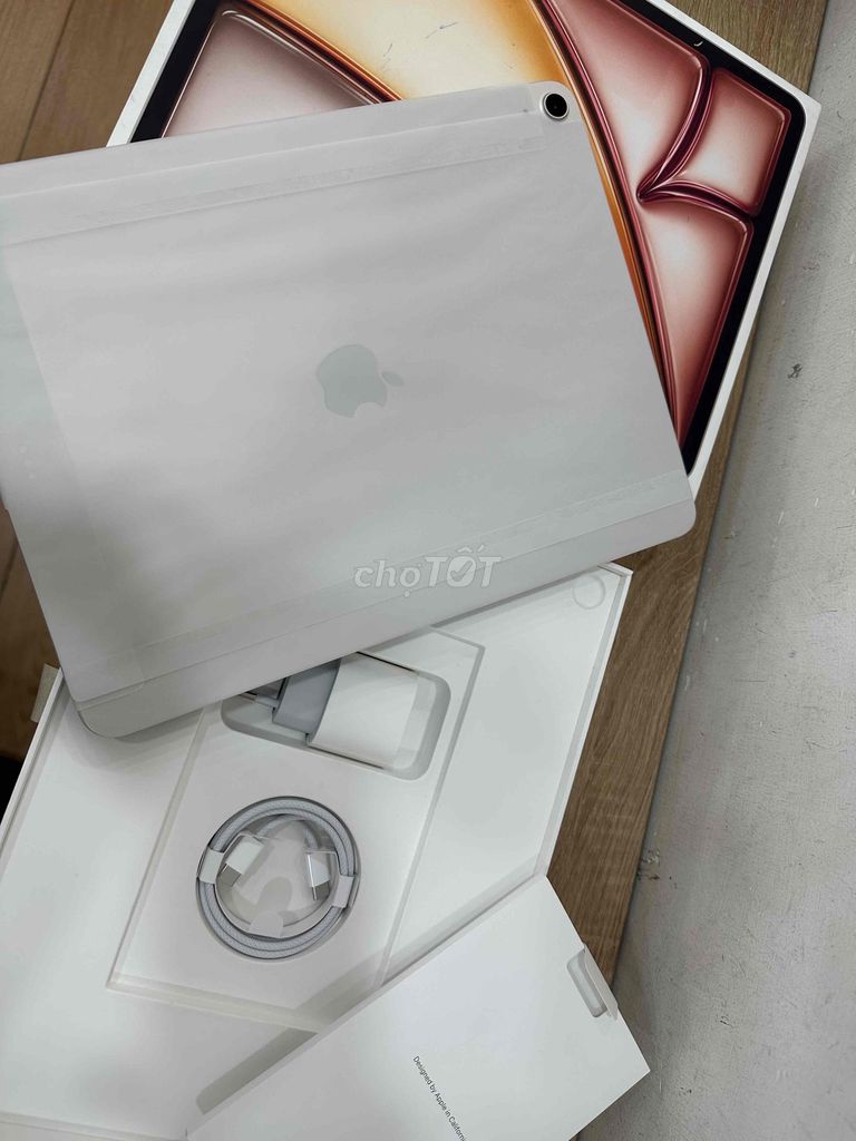 Apple iPad Air 7 M3 13” Wifi 128GB Vàng trắng new. Mua bán Máy tính bảng tại Thành phố Thủ Đức Tp Hồ Chí Minh được đăng bởi Công Nguyễn hình 1