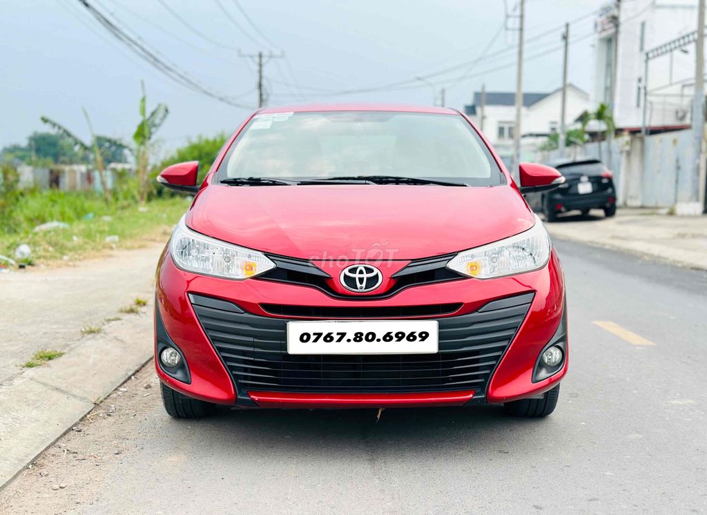 Toyota Vios 2020 số tự động 1.5E CVT xe zin 1 chủ