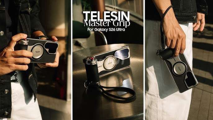 Telesin Master Grip for Samsung Galaxy S26 Ultra. Mua bán Máy ảnh, Máy quay tại Quận Gò Vấp Tp Hồ Chí Minh được đăng bởi Hồng Thanh Bảo hình 1