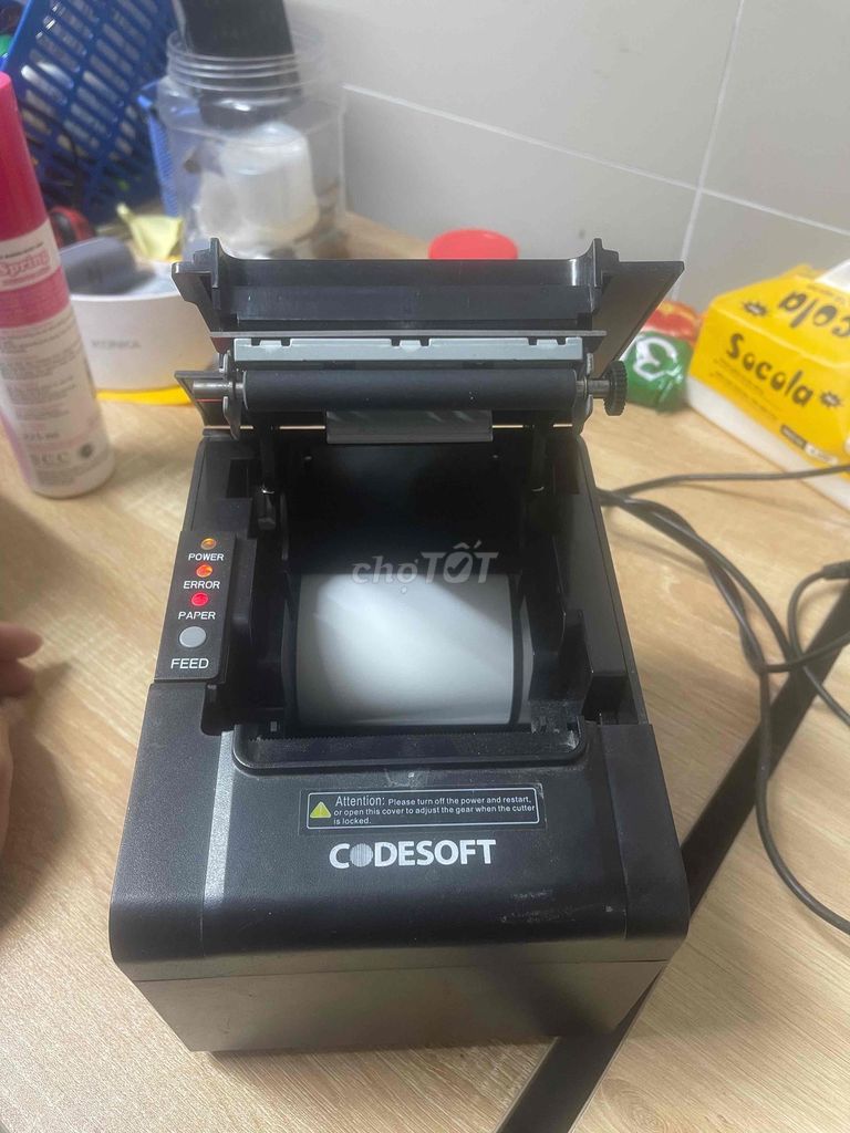 Máy in nhiệt CODESOFT TP-3250II Đen. Mua bán Đồ dùng văn phòng tại Thành phố Thủ Đức Tp Hồ Chí Minh được đăng bởi Hậu Hồ hình 1