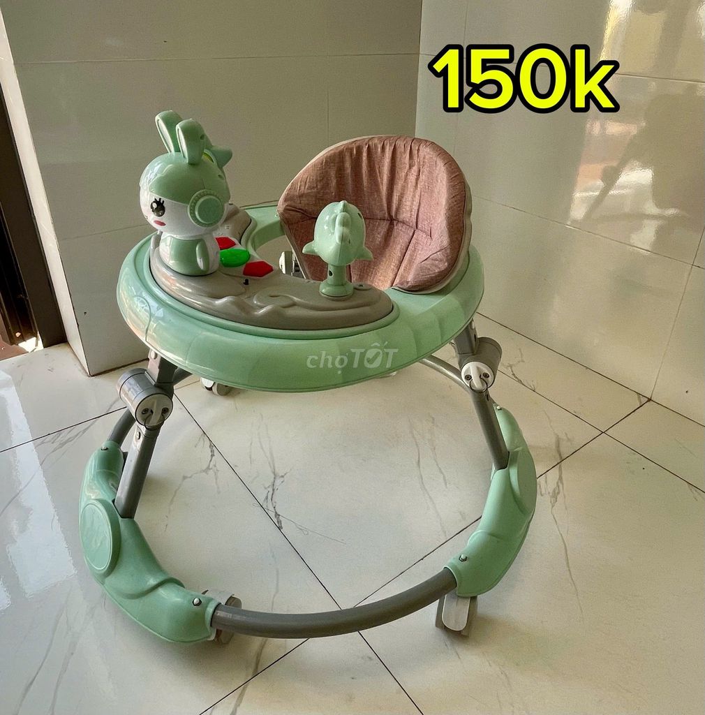 Xe tập đi Xanh lá An toàn, chắc chắn. Mua bán Mẹ và bé tại Quận Liên Chiểu Đà Nẵng được đăng bởi Anh hình 1