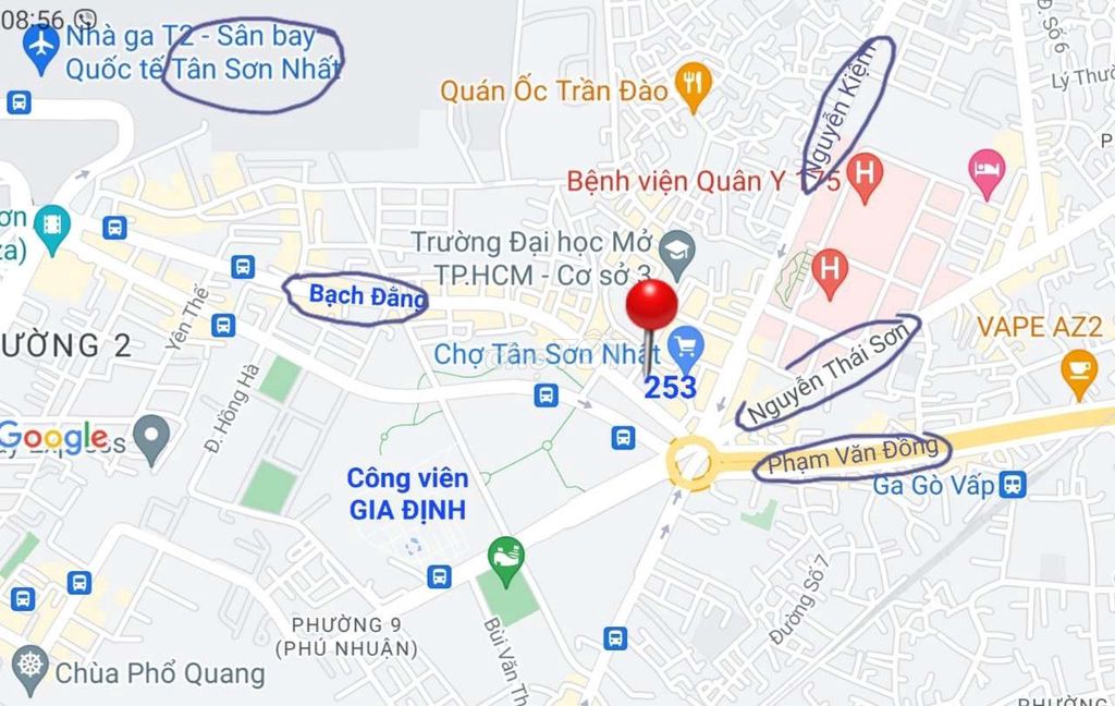 🌻Cho thuê MB kinh doanh tại Bạch Đằng,p2, Tân Bình, gần sân bay,