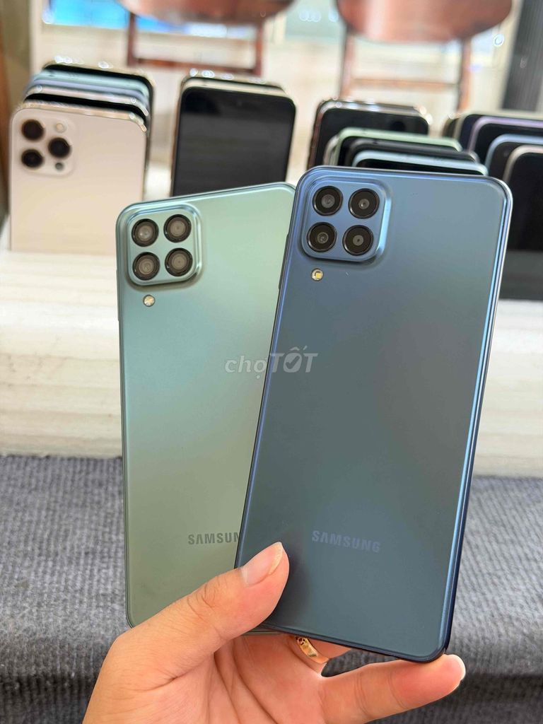 Samsung Galaxy M33 5G Ram 8/128Gb , Xanh dương. Mua bán Điện thoại tại Huyện Tam Bình Vĩnh Long được đăng bởi Trong Tran hình 1