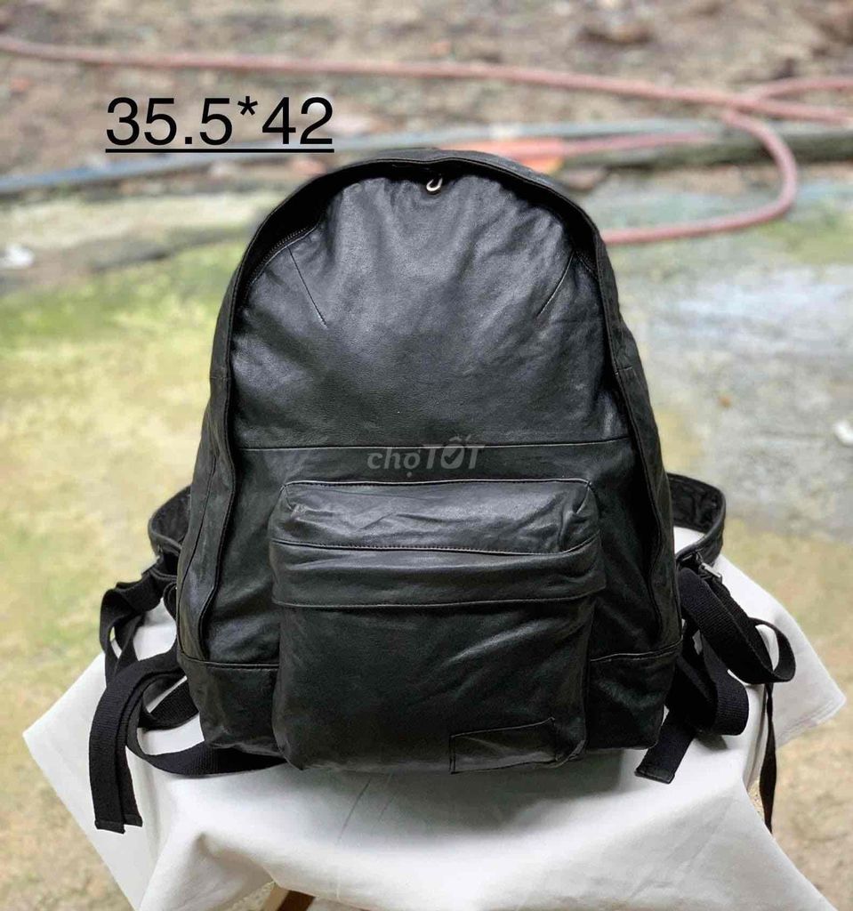 Ba lô da thật size 35.5x42 rất to và đẹp