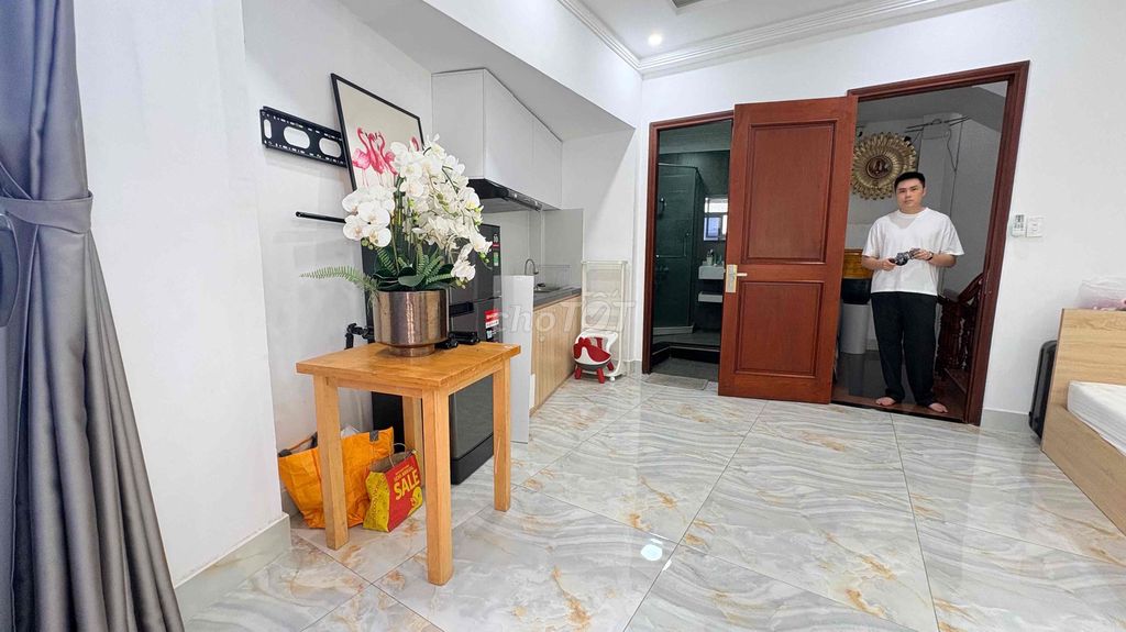 CHO THUÊ STUDIO BAN CÔNG CAO CẤP NGAY NGUYỄN TRÃI, BẾN THÀNH, Q1. - ảnh 4