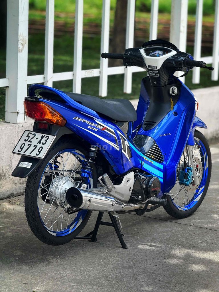 Honda Future Wave 125 синий 62+4 4 клапана Fi Вьетнам