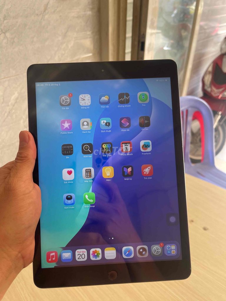 Apple iPad Gen 9 64GB Wifi Xám. Mua bán Máy tính bảng tại Quận Bình Tân Tp Hồ Chí Minh được đăng bởi Long Phát hình 1