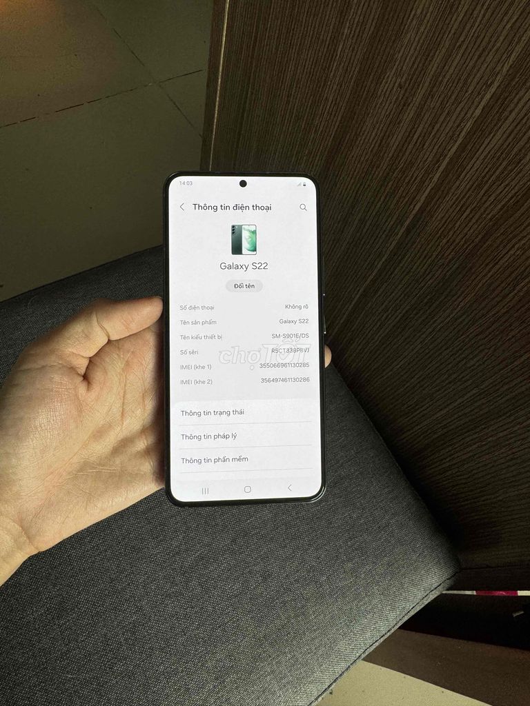 Samsung Galaxy S22. Máy VN