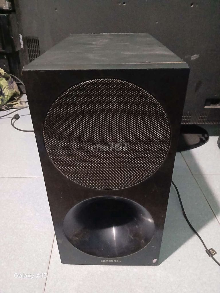Loa siêu trầm Samsung Đen Gỗ. Mua bán Tivi, Âm thanh tại Quận Gò Vấp Tp Hồ Chí Minh được đăng bởi Anh manh hình 1