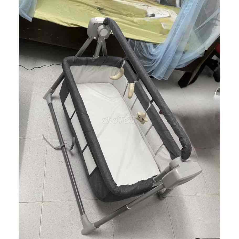 Nôi điện cho bé đã sử dụng 1 lần. Mua bán Mẹ và bé tại Huyện Củ Chi Tp Hồ Chí Minh được đăng bởi Nguyễn Thành Duy hình 1