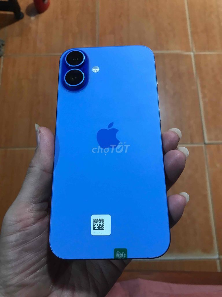 iphone 16 plus , xanh , 128gb mới 99% nguyên zin. Mua bán Điện thoại tại Quận Cầu Giấy Hà Nội được đăng bởi Hồng ngọc hình 1