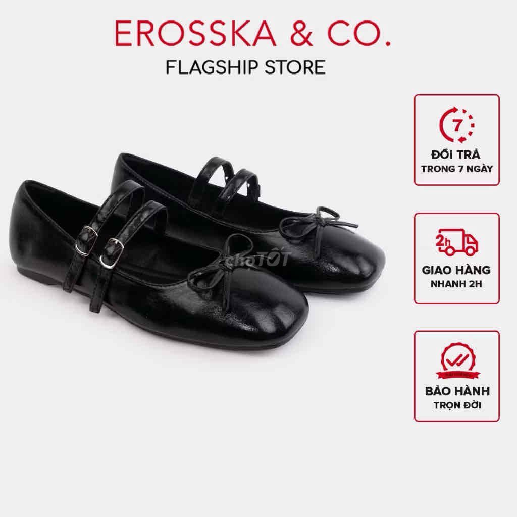 Giày búp bê Erosska & Co. Da mềm Nữ Đen 35. Mua bán Giày dép tại Quận Ngũ Hành Sơn Đà Nẵng được đăng bởi nhi hình 1