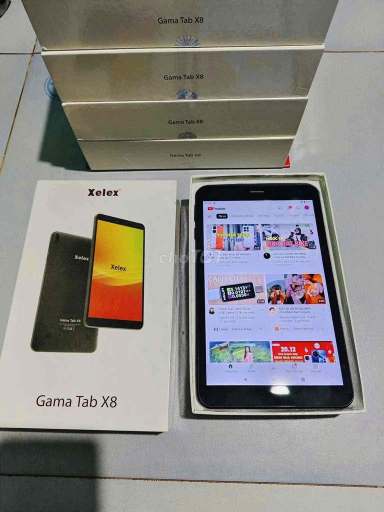 Xelex Gama Tab X8 8 inch 3GB. Mua bán Máy tính bảng tại Thành phố Dĩ An Bình Dương được đăng bởi Hong Nguyen hình 1